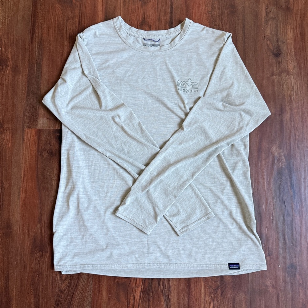 Patagonia long sleeve Capilene shirt (large)